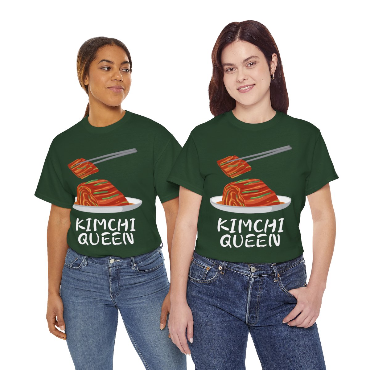 KIMCHI QUEEN - Korean Food (Basic Tee)