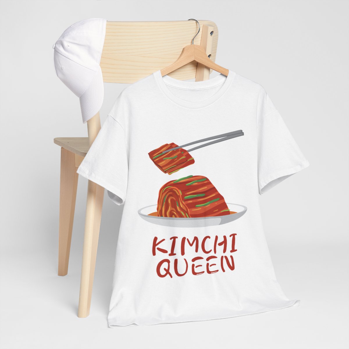 KIMCHI QUEEN - Korean Food (Basic Tee)
