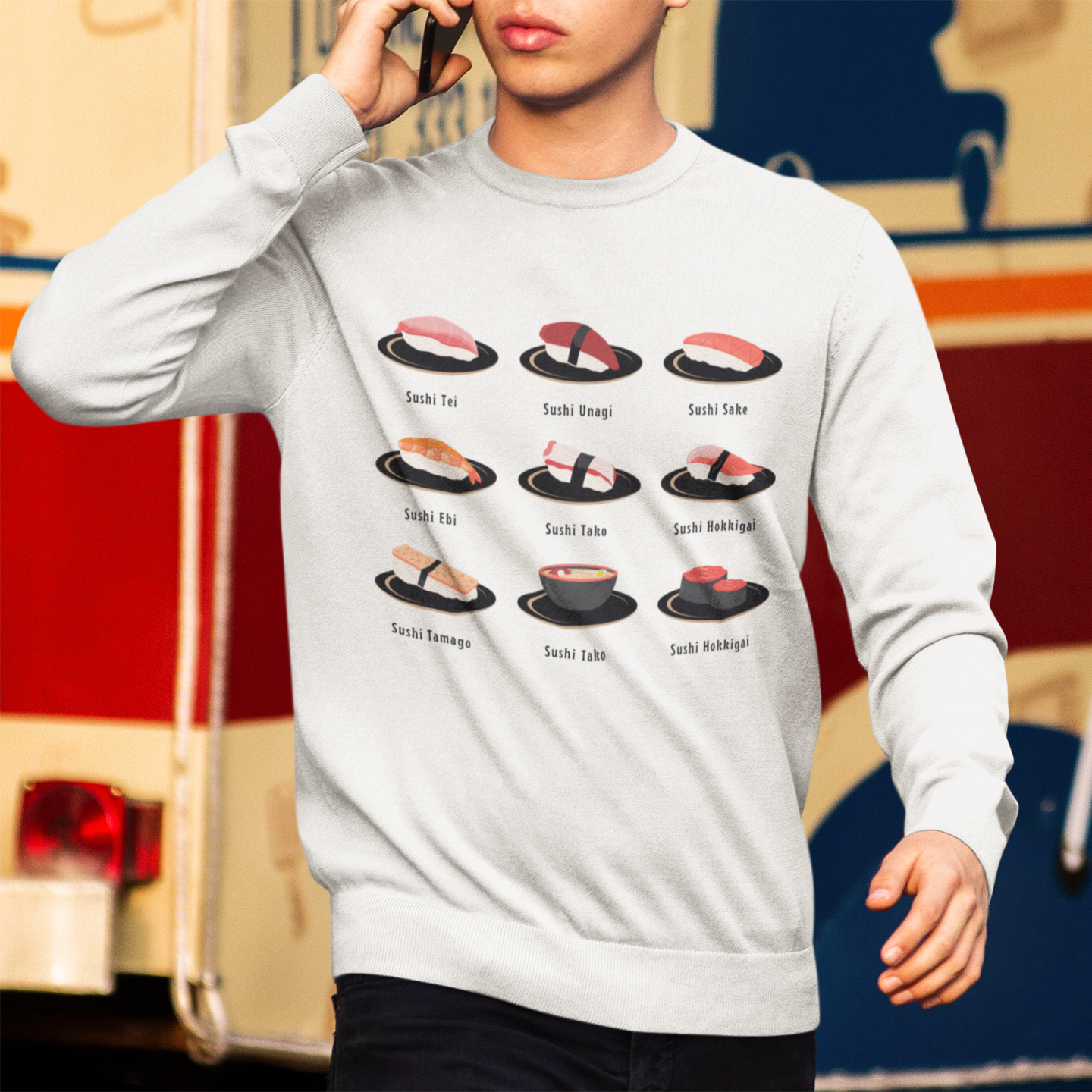 SUSHI 3 - Japanese Food (Sweatshirt)