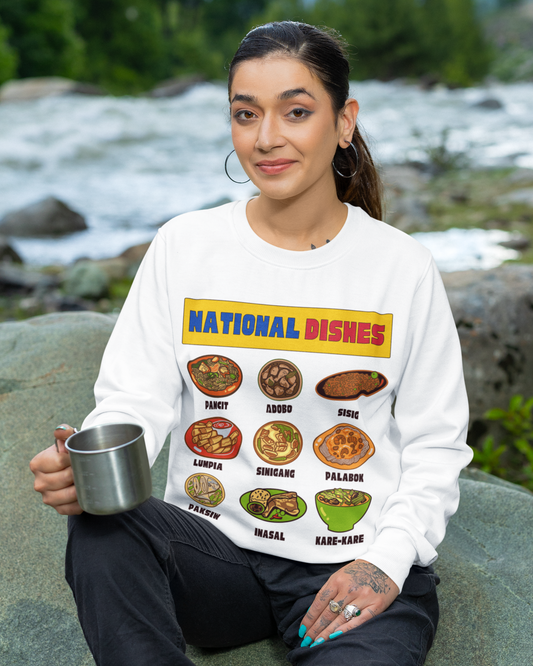 NATIONAL DISHES - Filipino Food (Sweatshirt)