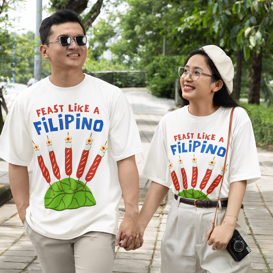 HOTDOG & MARSHMALLOW STICK - Filipino Food (Basic Tee)