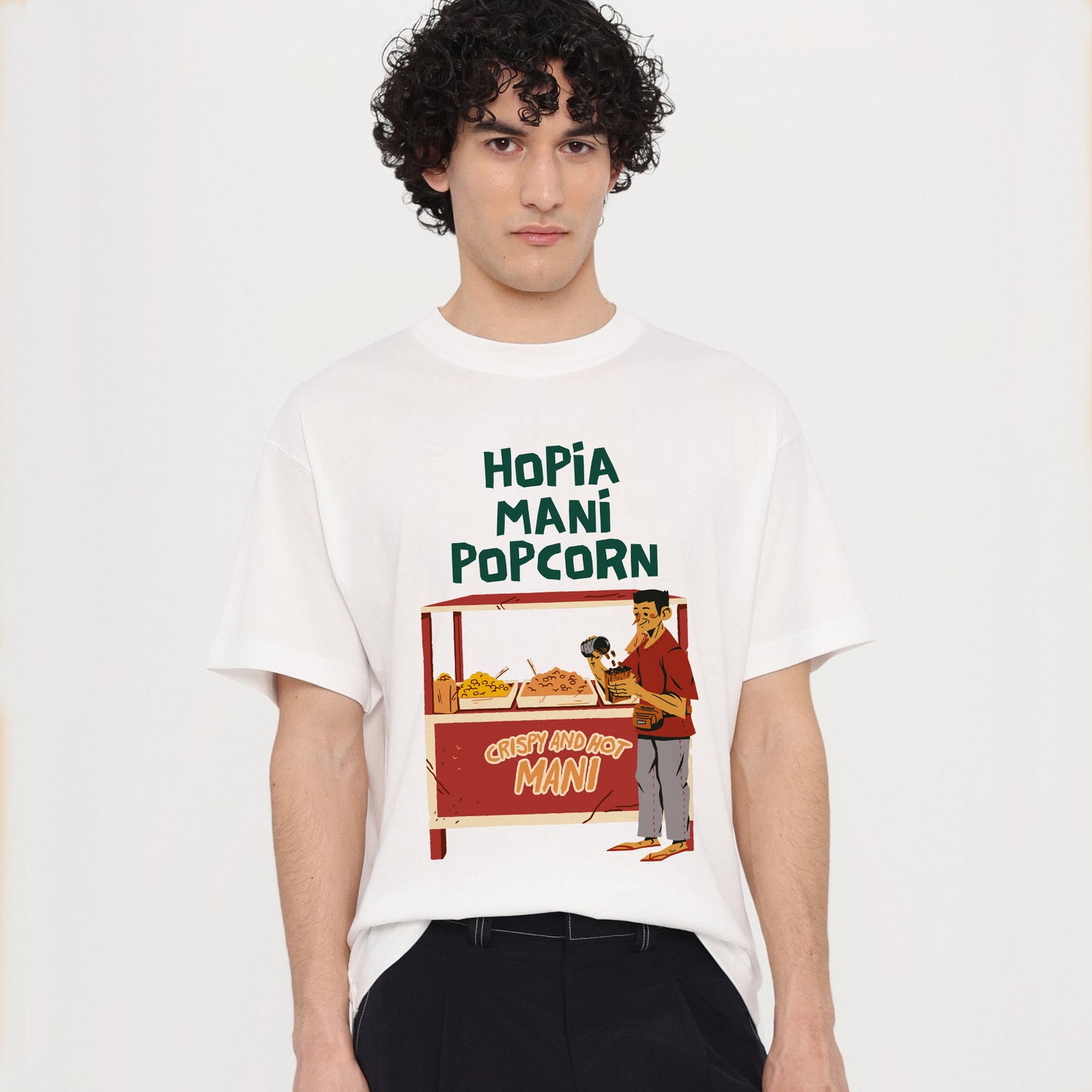 HOPIA MANI POPCORN - Filipino Food (Basic Tee)