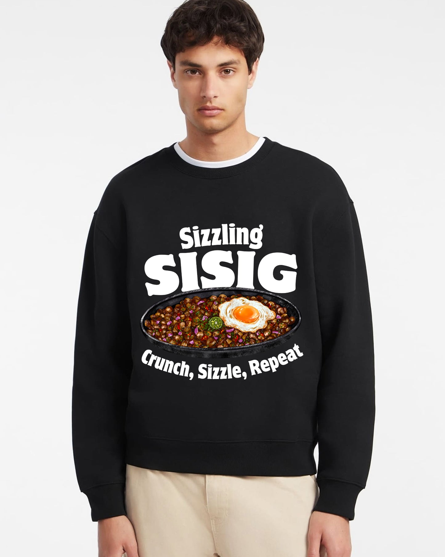 SIZZLING SISIG - Filipino Food (Sweatshirt)