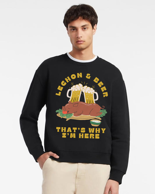 LECHON & BEER - Filipino Food (Sweatshirt)