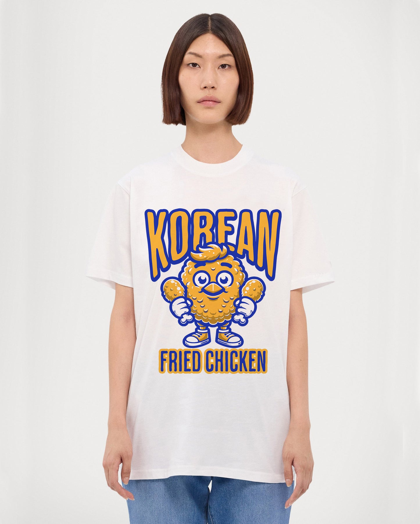 KOREAN FRIED CHICKEN - Korean Food (Basic Tee)
