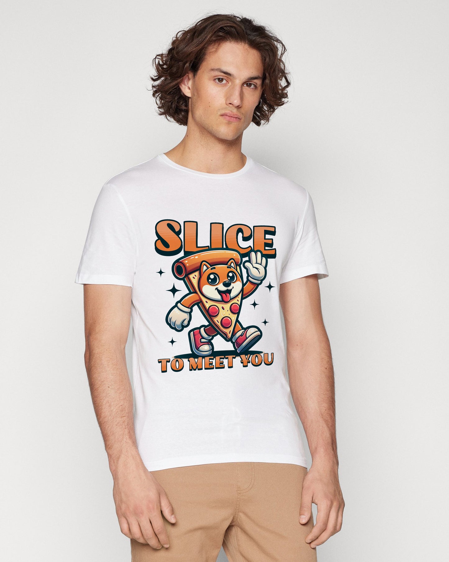 SALMON & DILL - Pizza (Basic Tee)