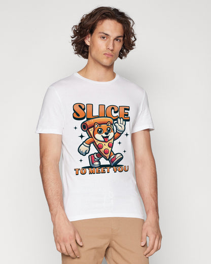 SALMON & DILL - Pizza (Basic Tee)