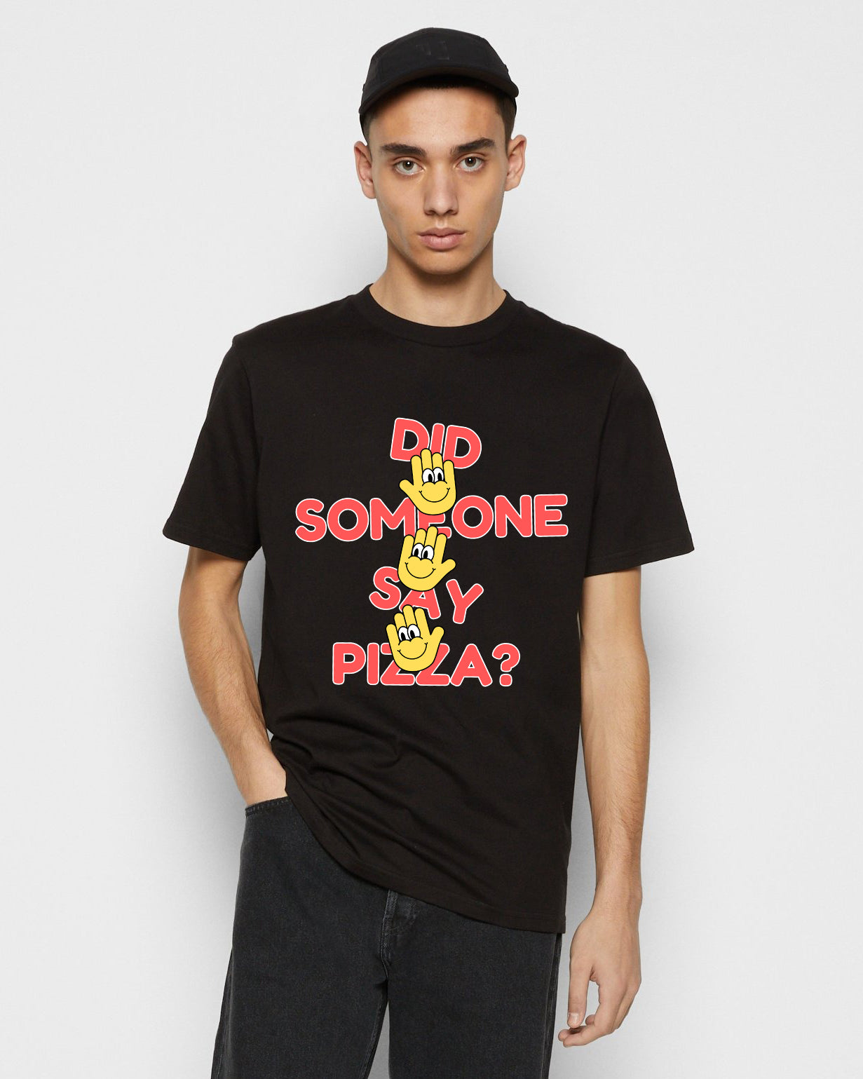 PULLED PORK - Pizza (Basic Tee)