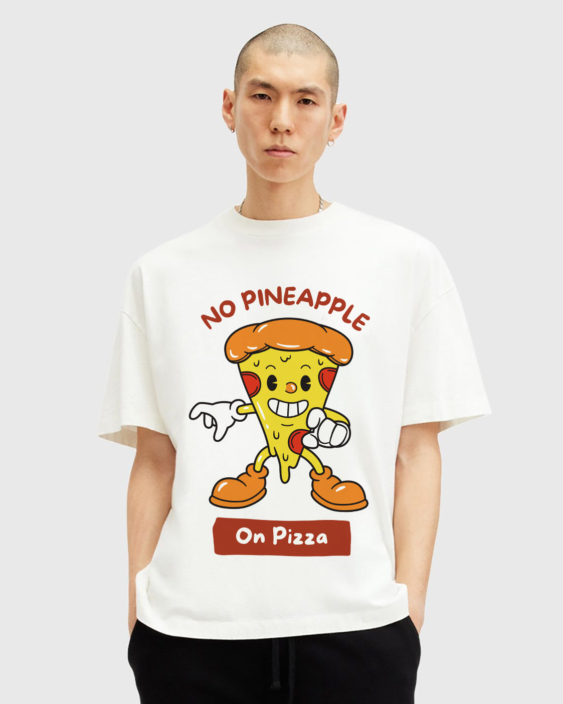 MUSHROOM & TRUFFLE - Pizza (Basic Tee)