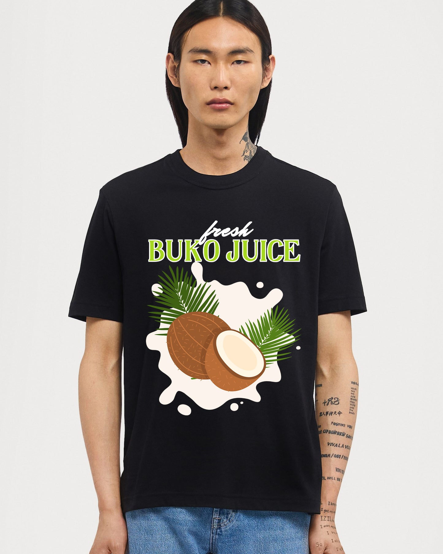 FRESH BUKO JUICE - Filipino Food (Basic Tee)