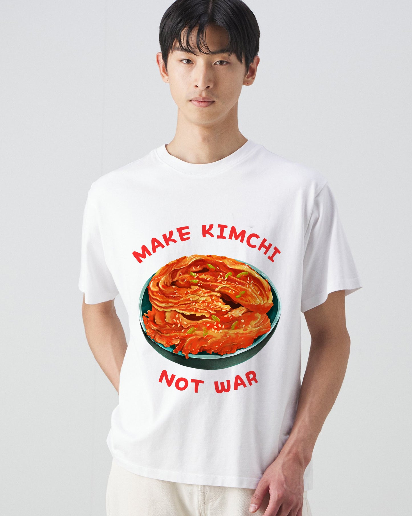 BAECHU KIMCHI - Korean Food (Basic Tee)
