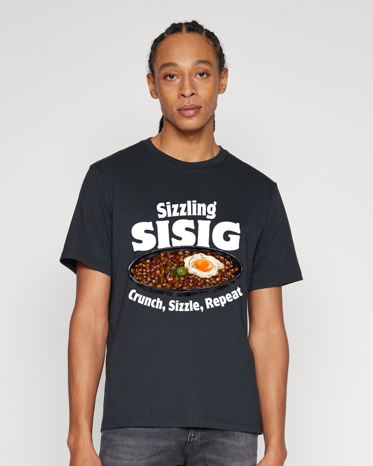 SIZZLING SISIG - Filipino Food (Basic Tee)