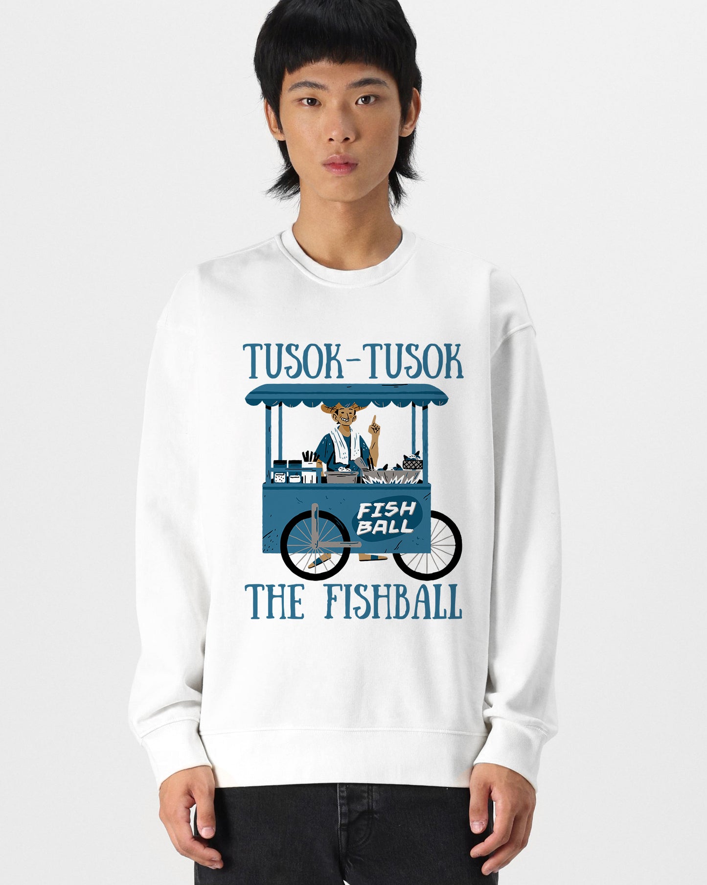 FISHBALL 1 - Filipino Food (Sweatshirt)