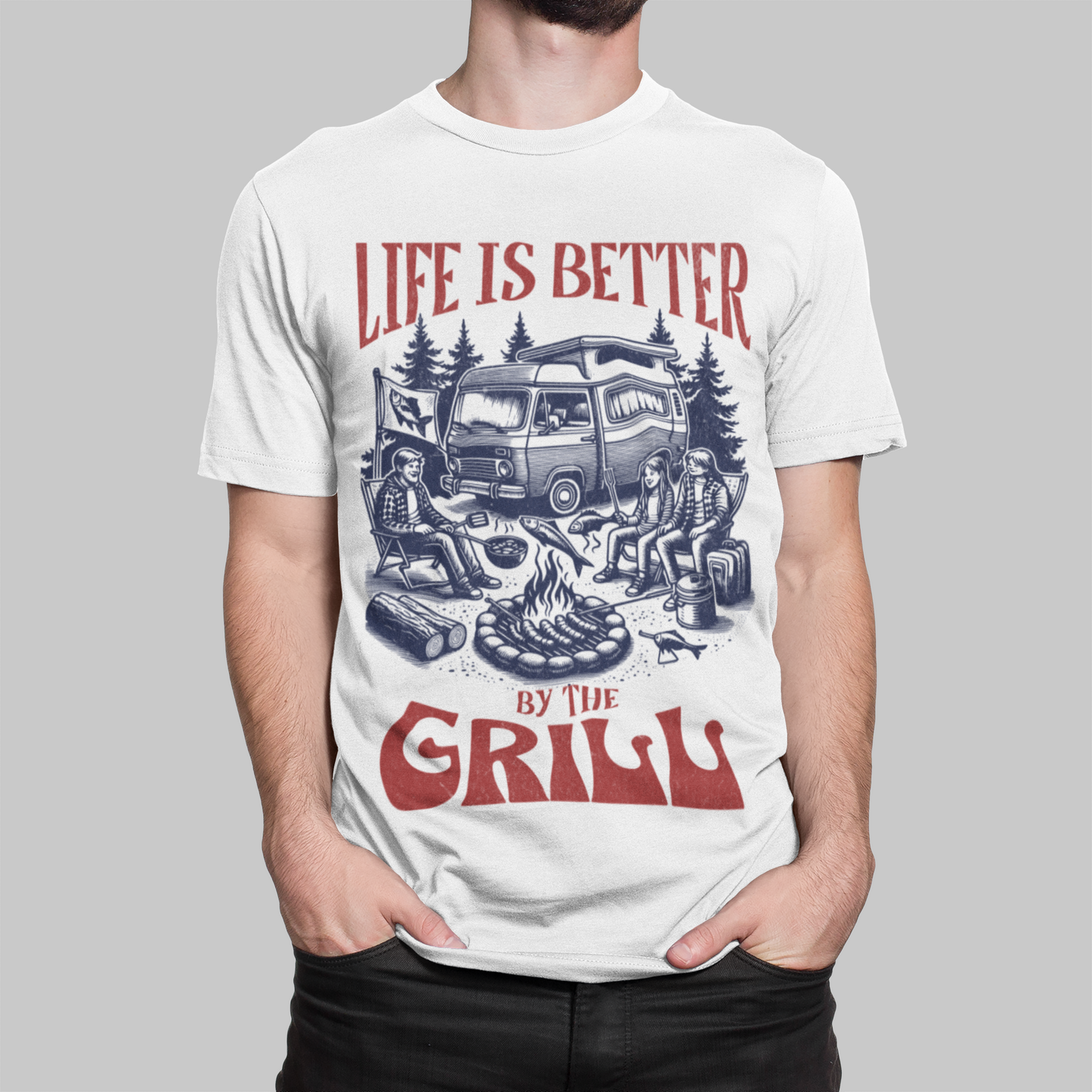 BBQ BLISS RIBS - Grilled (Basic Tee)
