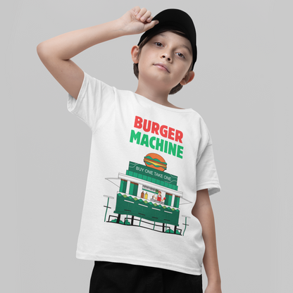 BURGER MACHINE - Filipino Food (Kids Tee)