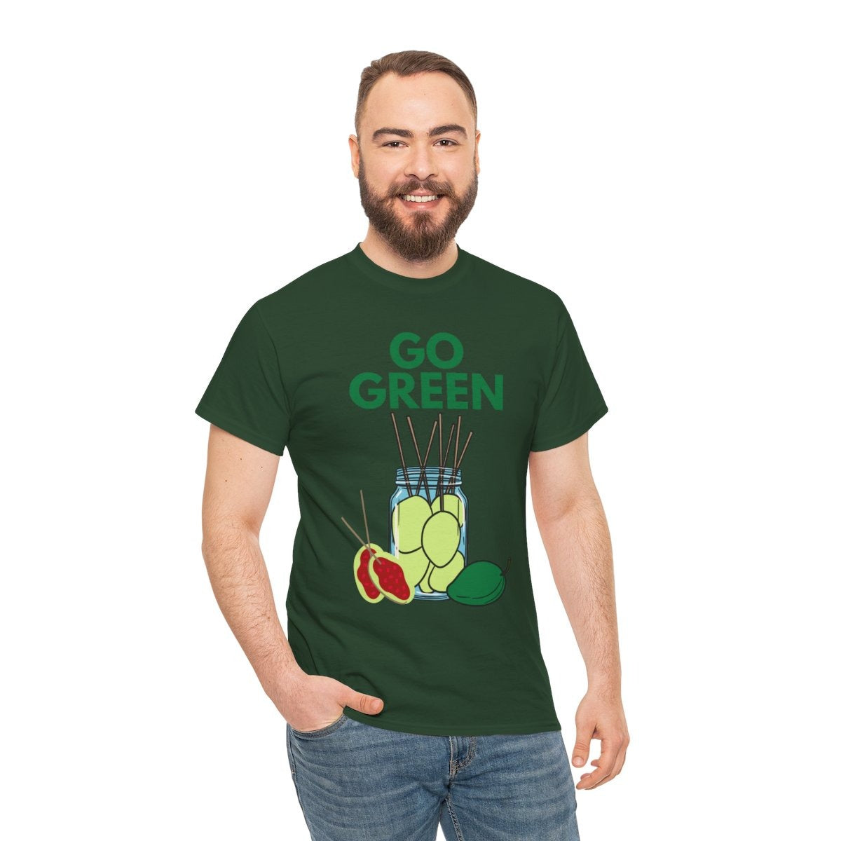 GREEN MANGO 2 - Filipino Food (Basic Tee)