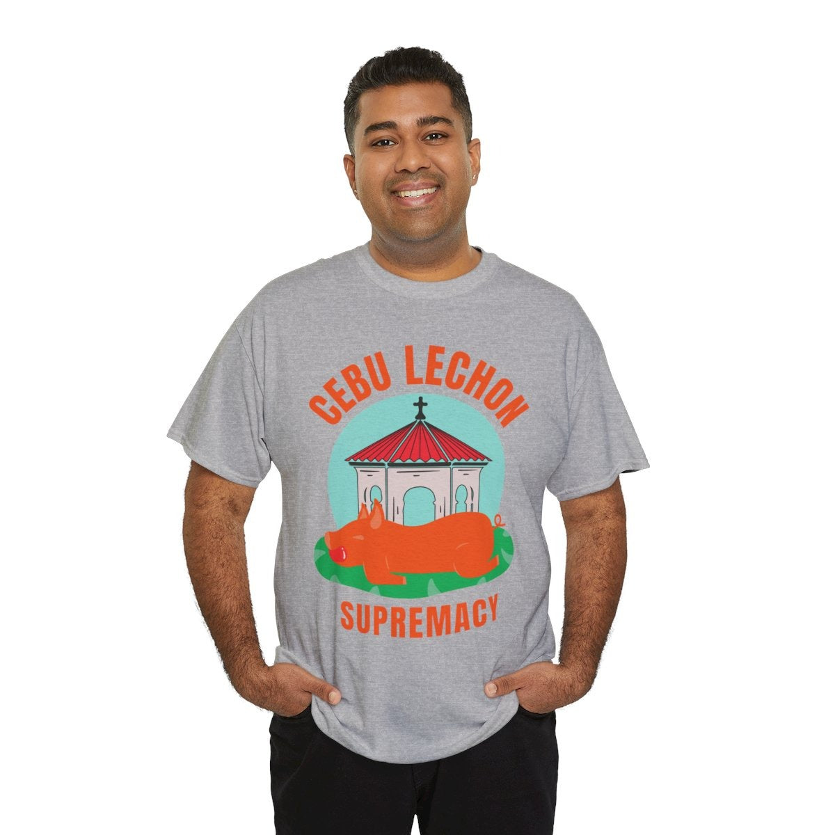 LECHON CEBU 2 - Filipino Food (Basic Tee)