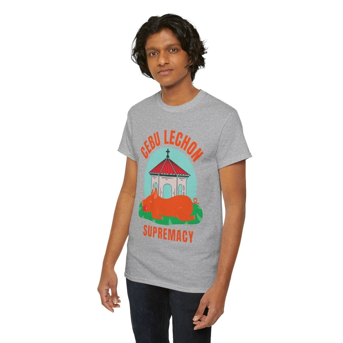 LECHON CEBU 2 - Filipino Food (Basic Tee)