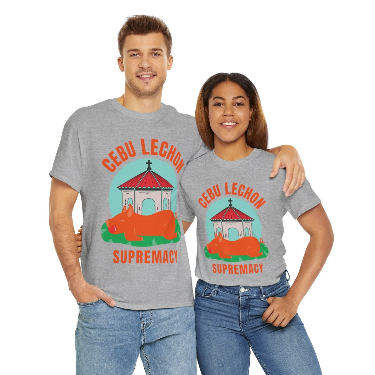 LECHON CEBU 2 - Filipino Food (Basic Tee)