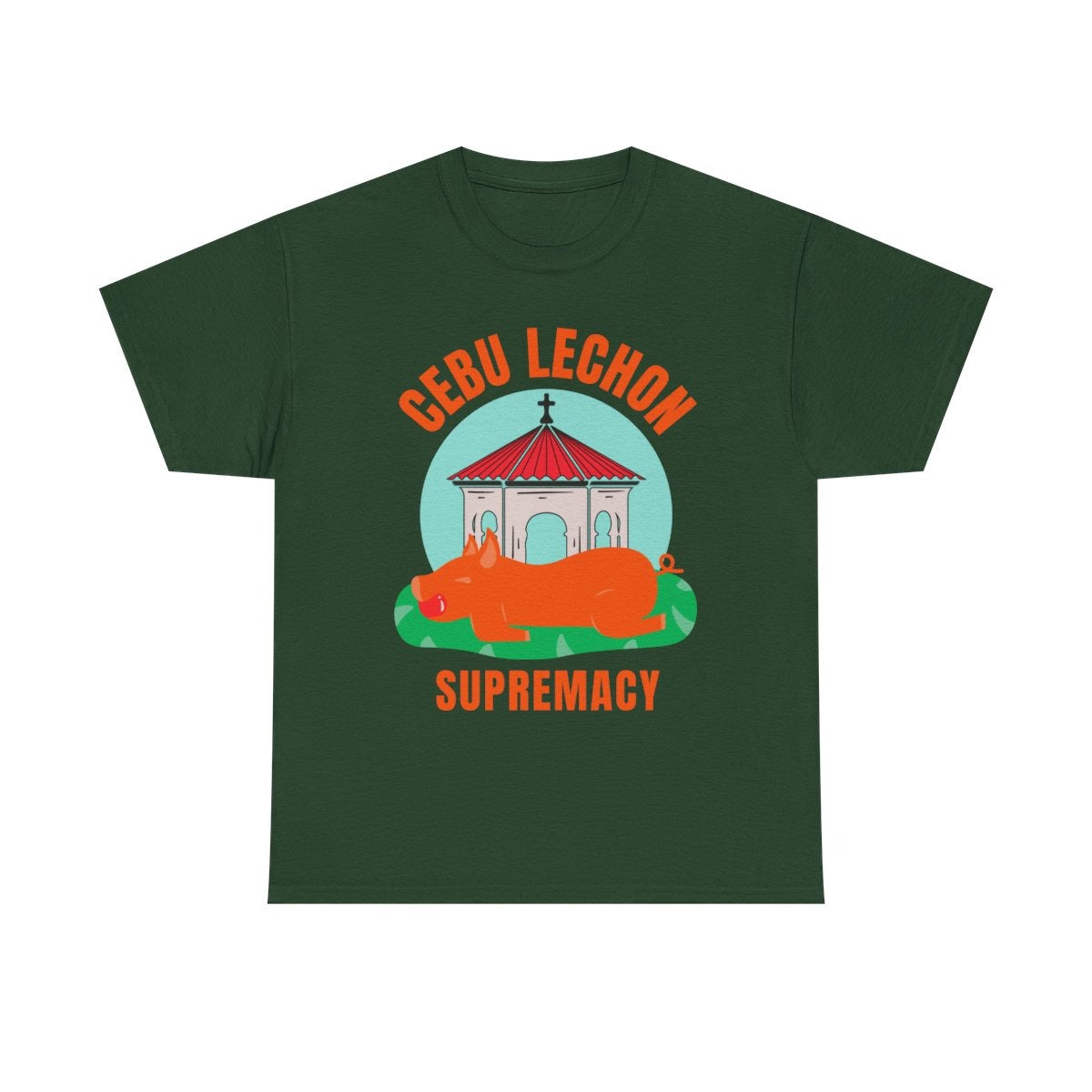 LECHON CEBU 2 - Filipino Food (Basic Tee)