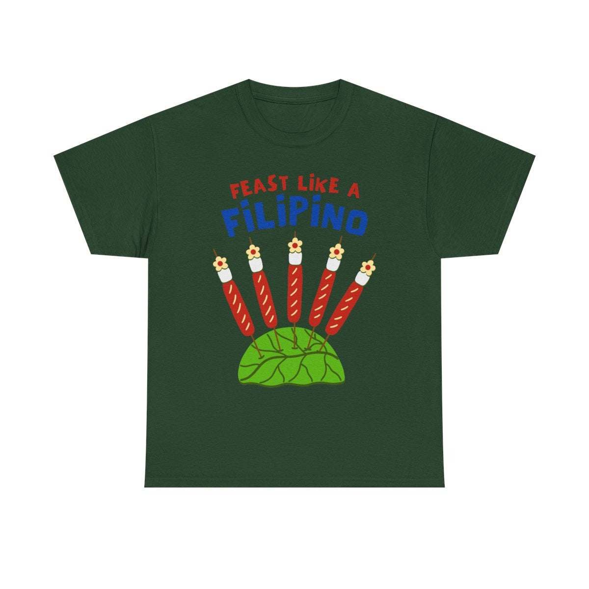 HOTDOG & MARSHMALLOW STICK - Filipino Food (Basic Tee)