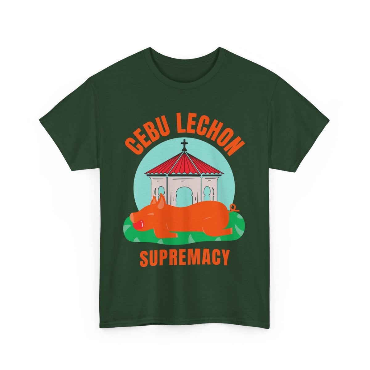 LECHON CEBU 2 - Filipino Food (Basic Tee)