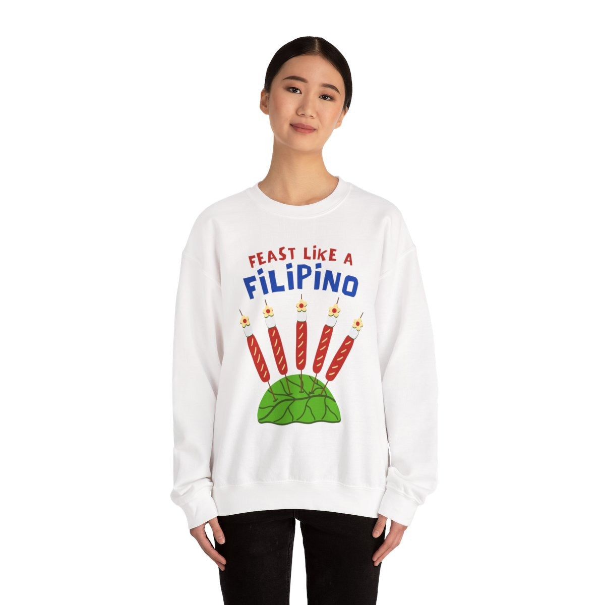 HOTDOG & MARSHMALLOW STICK - Filipino Food (Sweatshirt)