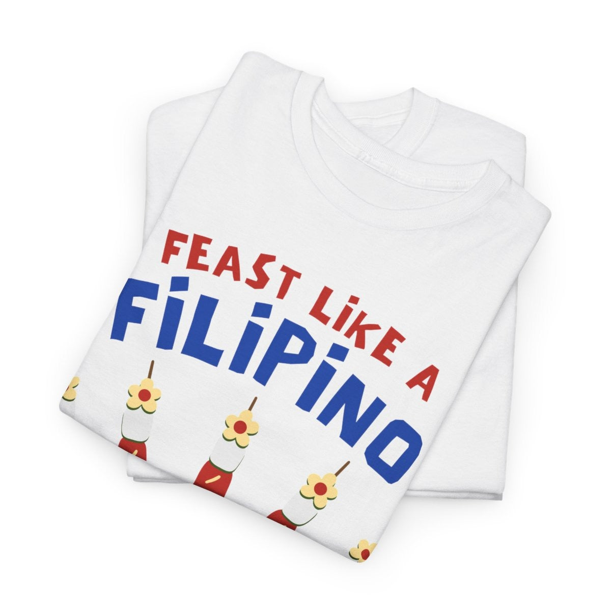 HOTDOG & MARSHMALLOW STICK - Filipino Food (Basic Tee)