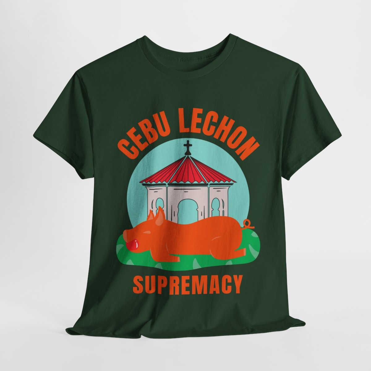 LECHON CEBU 2 - Filipino Food (Basic Tee)