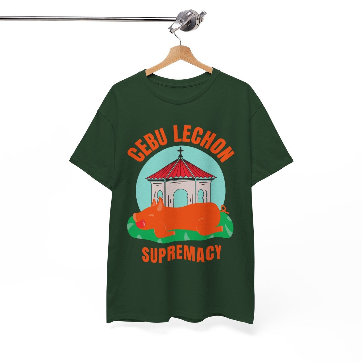 LECHON CEBU 2 - Filipino Food (Basic Tee)