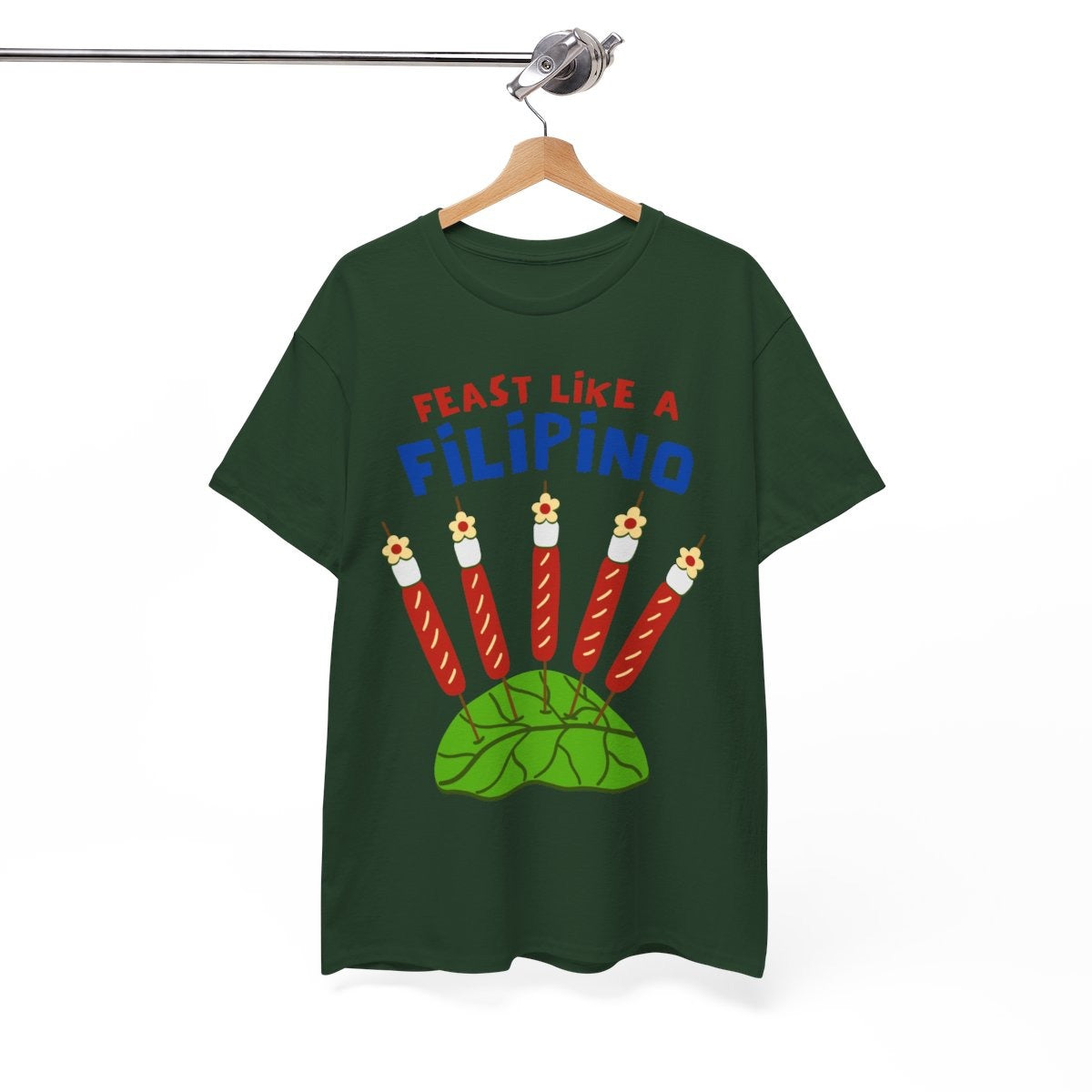 HOTDOG & MARSHMALLOW STICK - Filipino Food (Basic Tee)