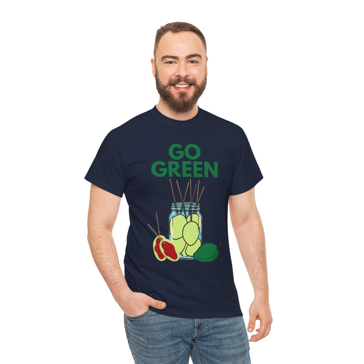 GREEN MANGO 2 - Filipino Food (Basic Tee)
