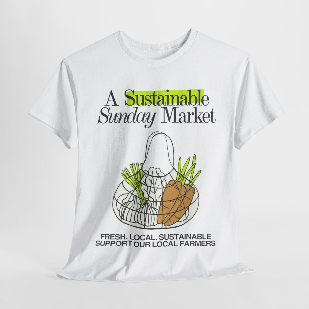 SUNDAY MARKET - Foodie (Basic Tee)