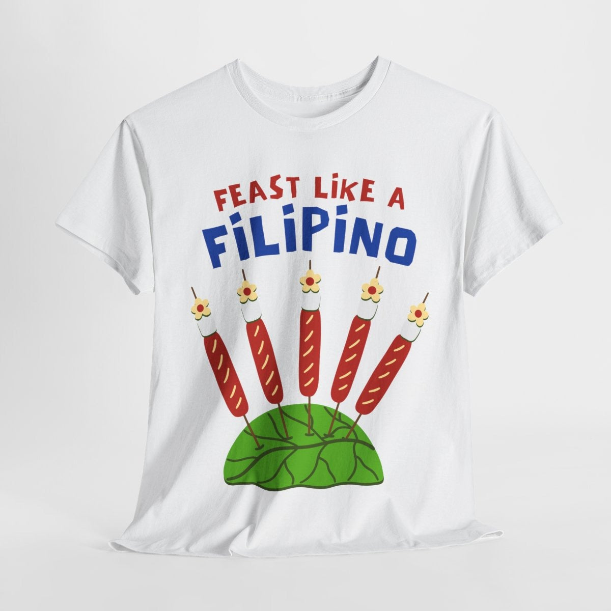 HOTDOG & MARSHMALLOW STICK - Filipino Food (Basic Tee)
