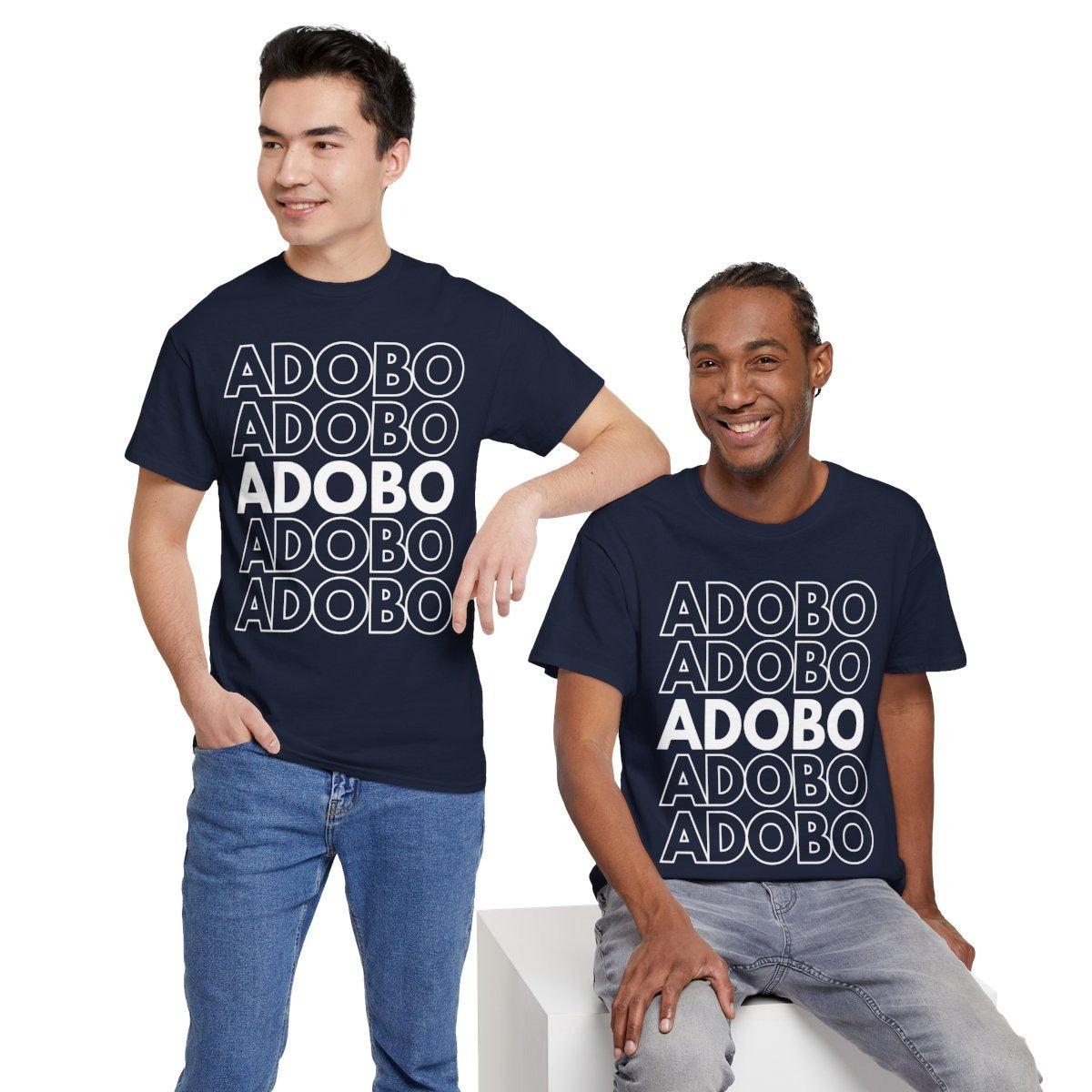 ADOBONG PUSIT - Filipino Food (Basic Tee)