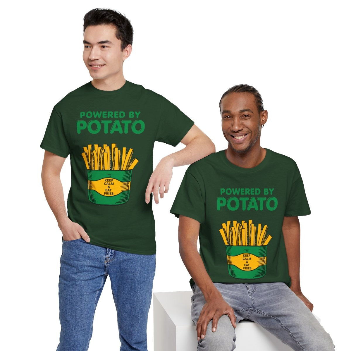 CHEESE FRIES - Fries (Basic Tee)