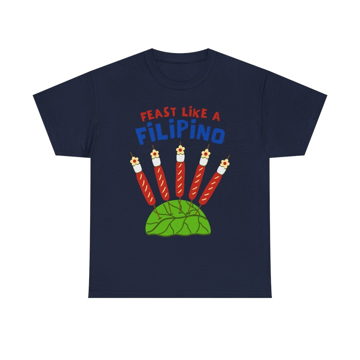 HOTDOG & MARSHMALLOW STICK - Filipino Food (Basic Tee)