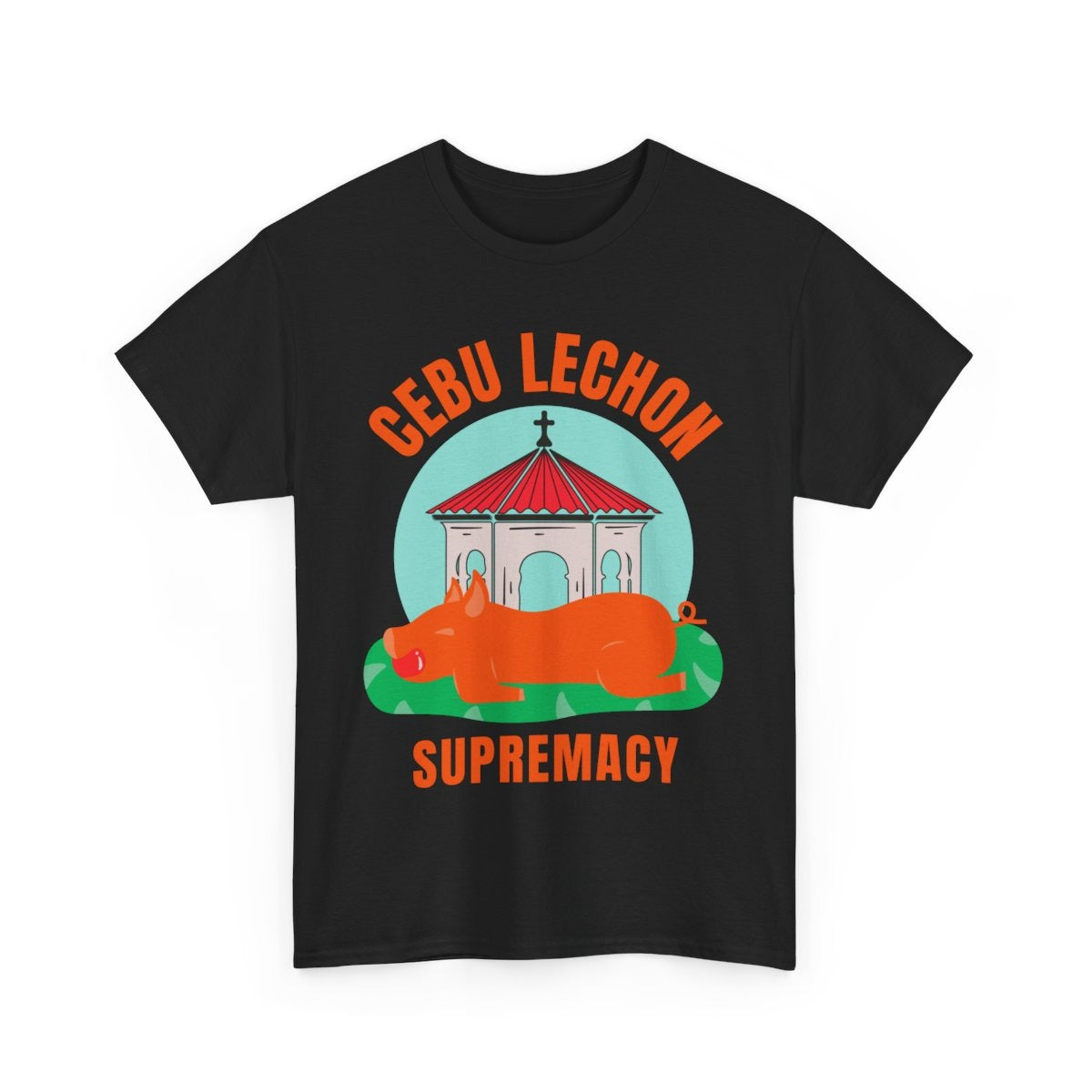 LECHON CEBU 2 - Filipino Food (Basic Tee)