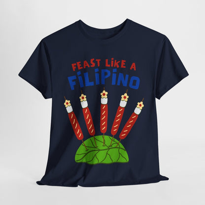 HOTDOG & MARSHMALLOW STICK - Filipino Food (Basic Tee)