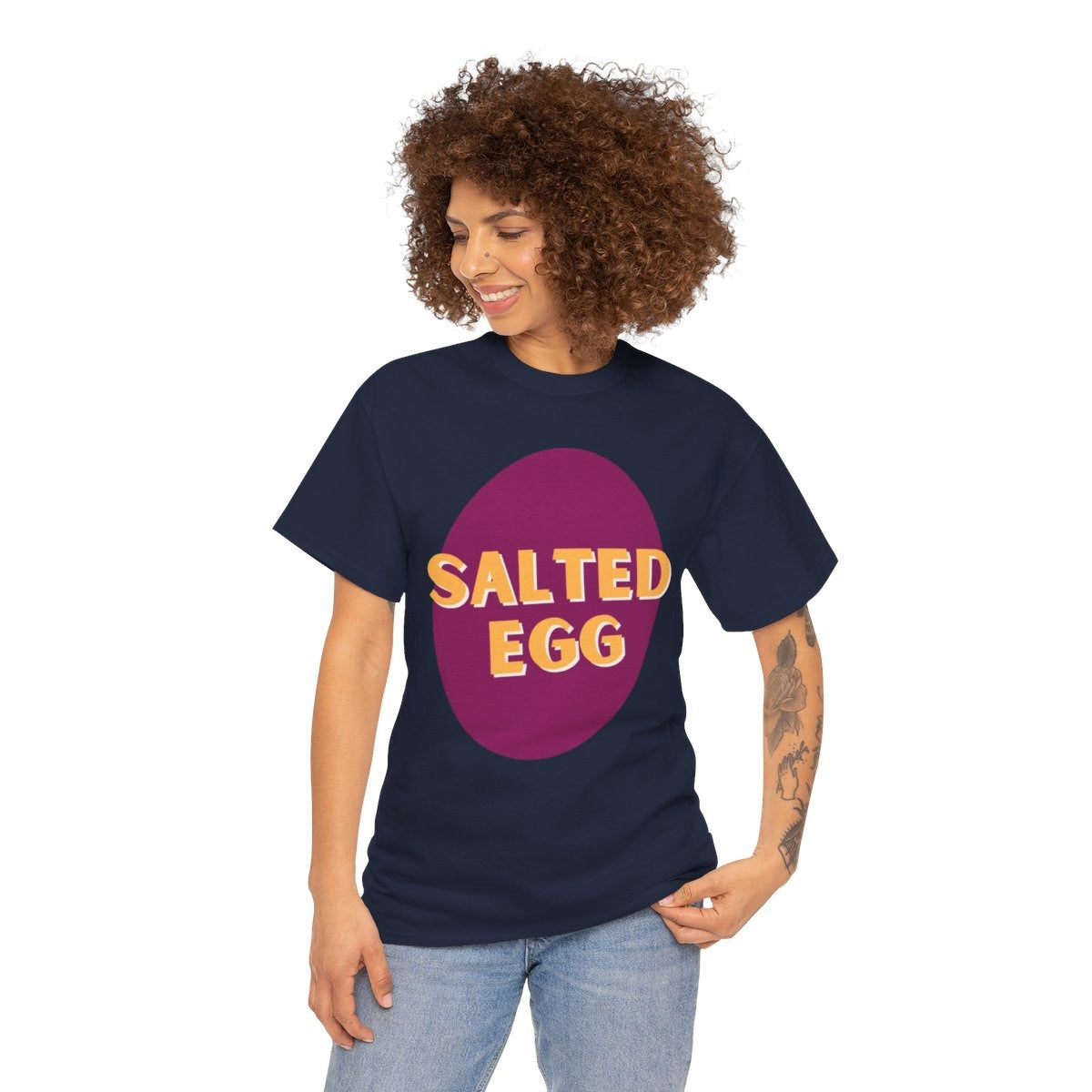 SALTED EGG 2 - Filipino Food (Basic Tee)