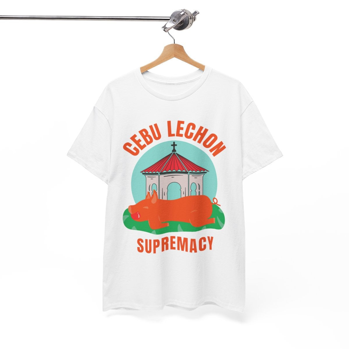 LECHON CEBU 2 - Filipino Food (Basic Tee)