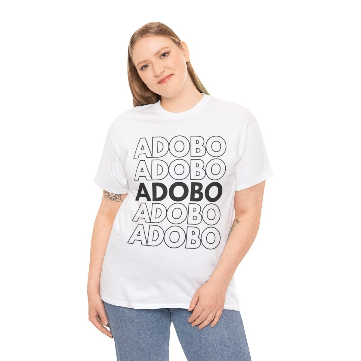 ADOBONG PUSIT - Filipino Food (Basic Tee)