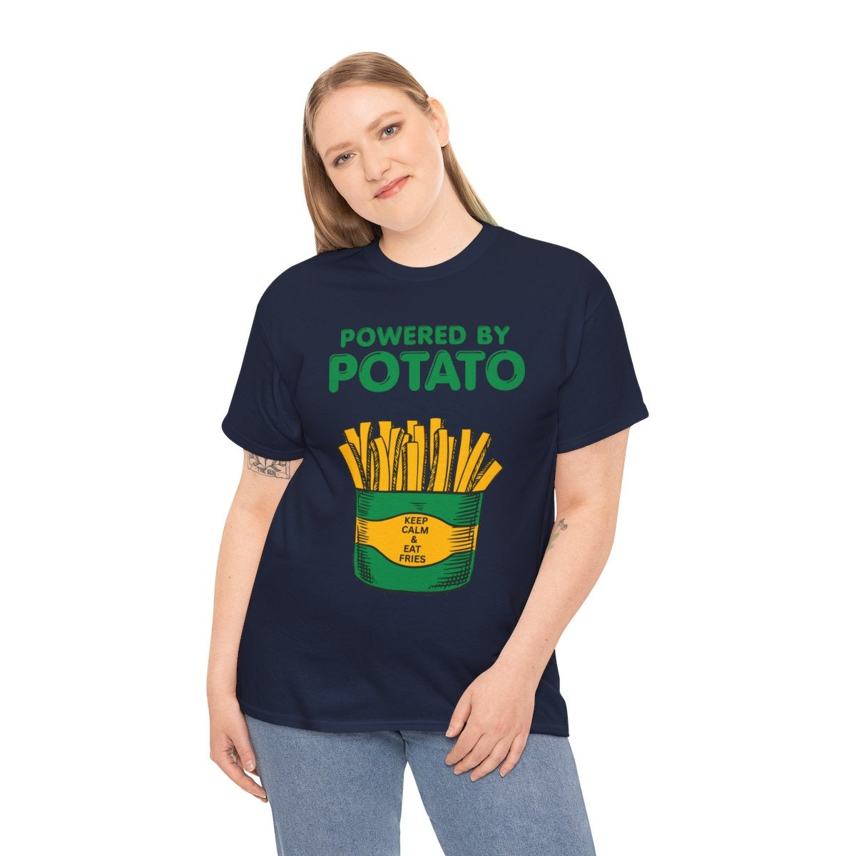 CHEESE FRIES - Fries (Basic Tee)