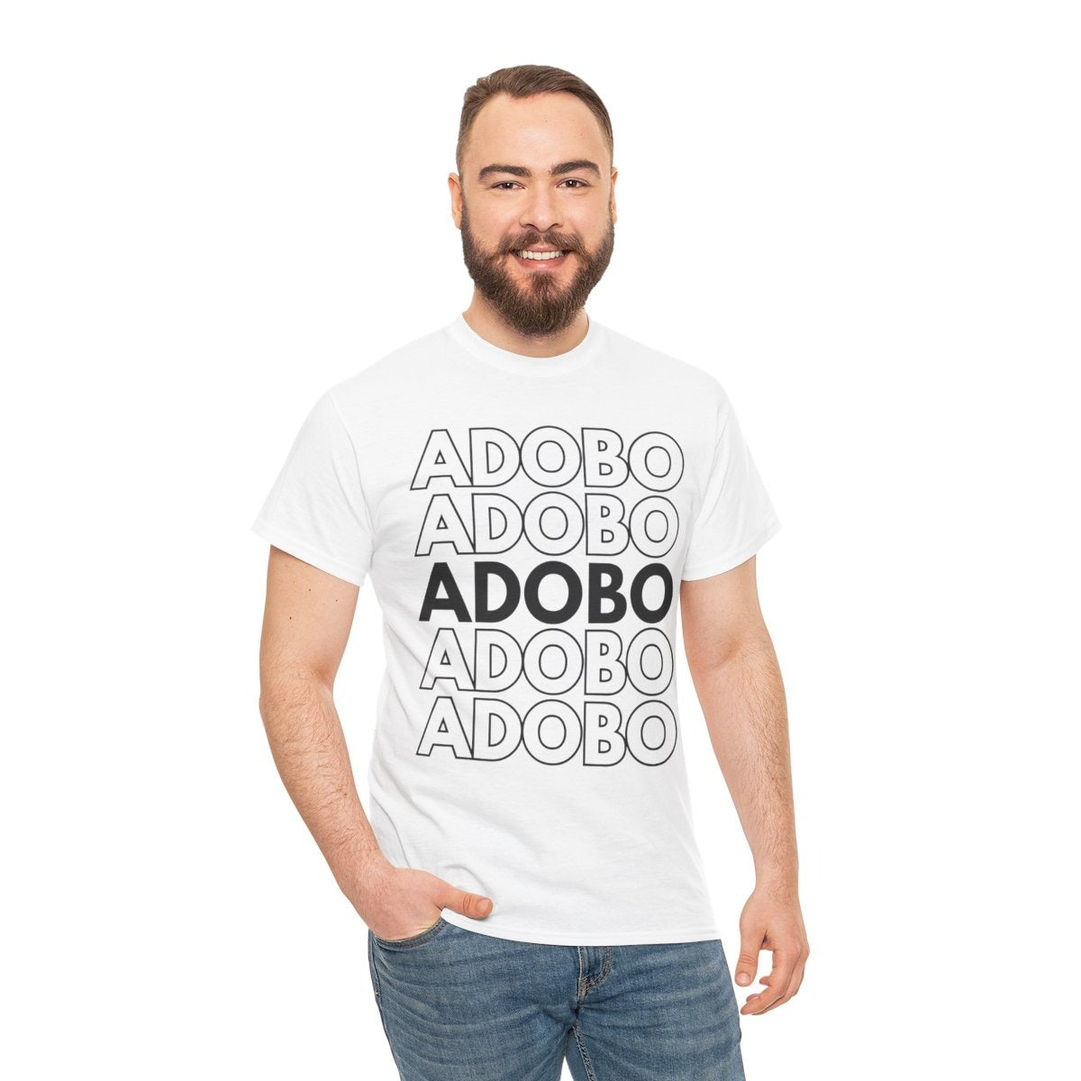 ADOBONG PUSIT - Filipino Food (Basic Tee)