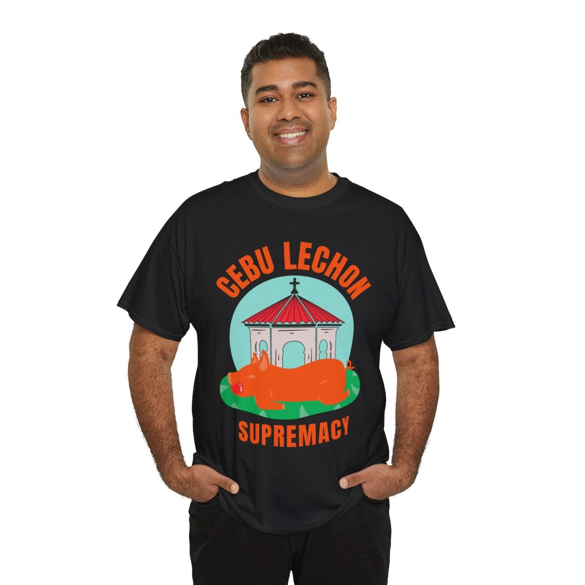 LECHON CEBU 2 - Filipino Food (Basic Tee)