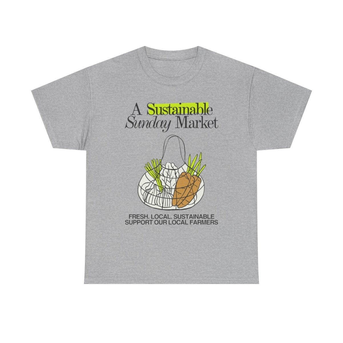 SUNDAY MARKET - Foodie (Basic Tee)