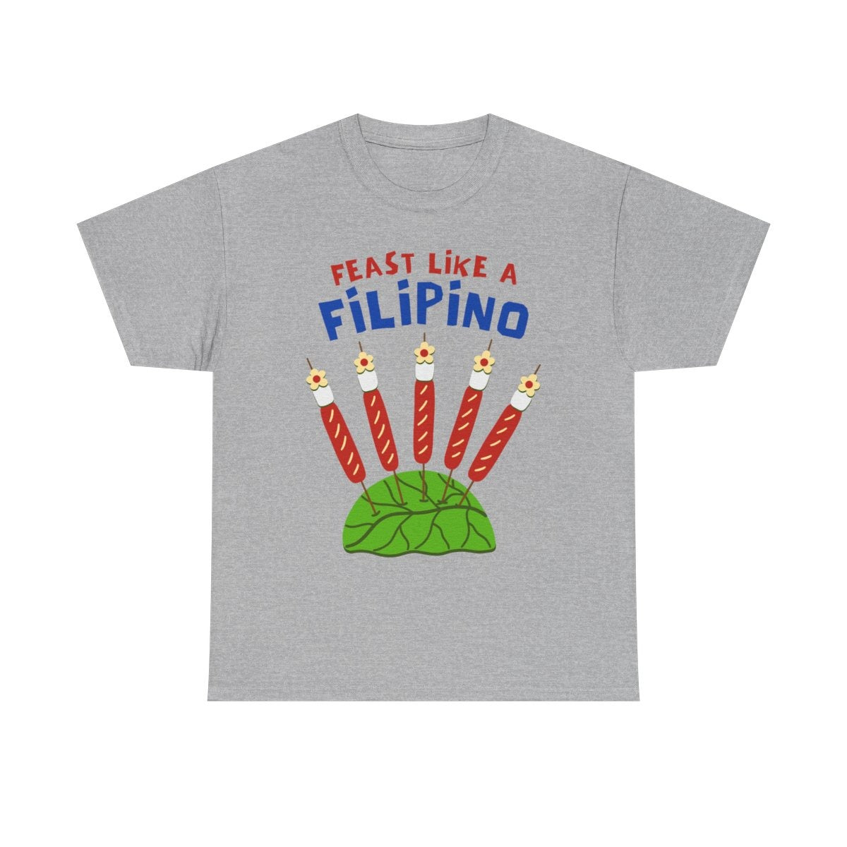 HOTDOG & MARSHMALLOW STICK - Filipino Food (Basic Tee)