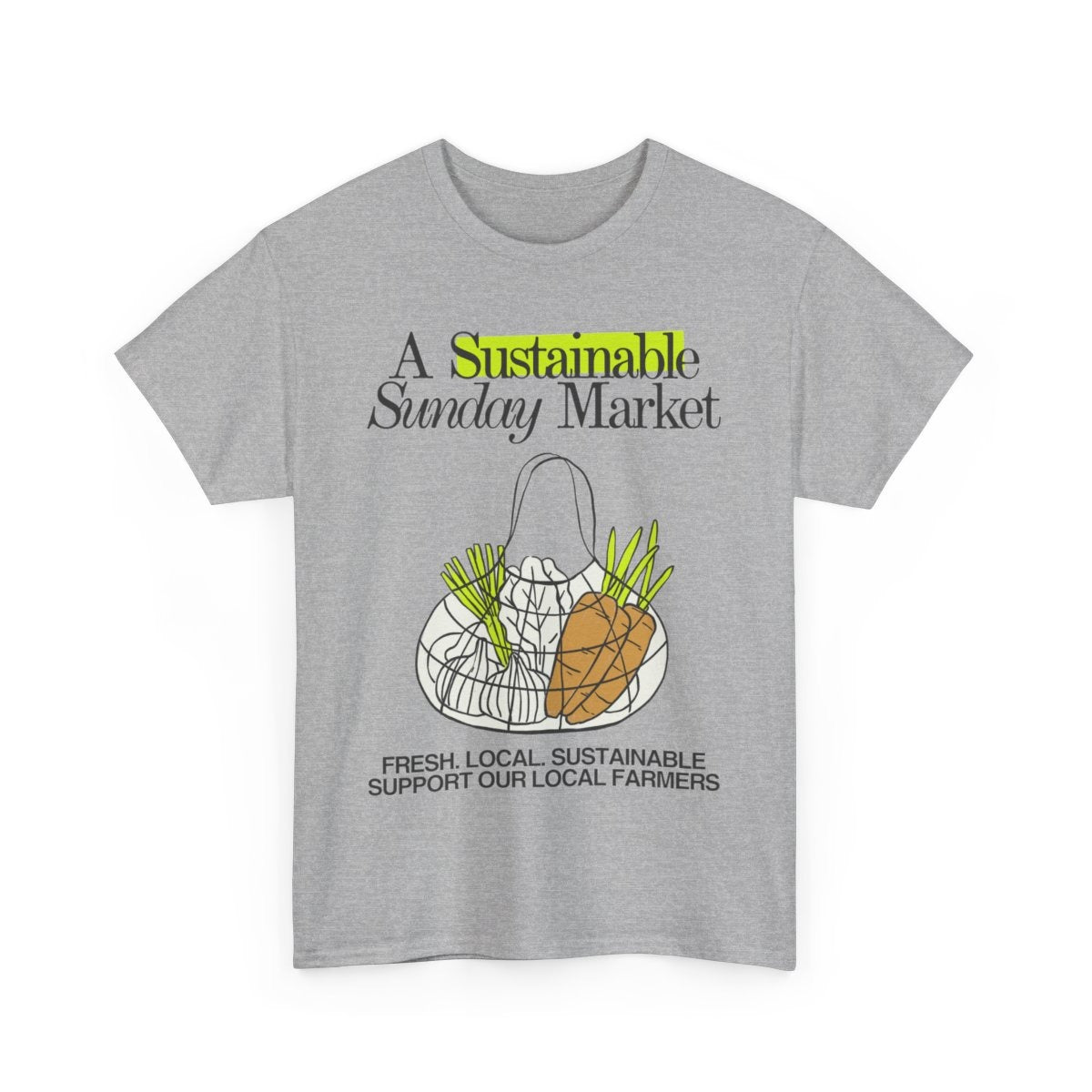 SUNDAY MARKET - Foodie (Basic Tee)