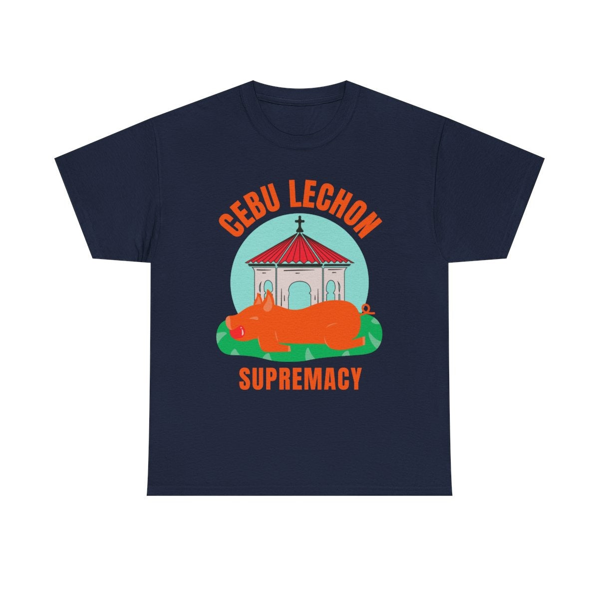 LECHON CEBU 2 - Filipino Food (Basic Tee)