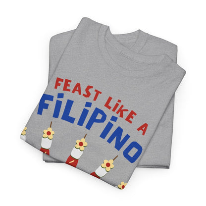 HOTDOG & MARSHMALLOW STICK - Filipino Food (Basic Tee)